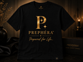 PREPHÉRA™ Signature Tee — Onyx